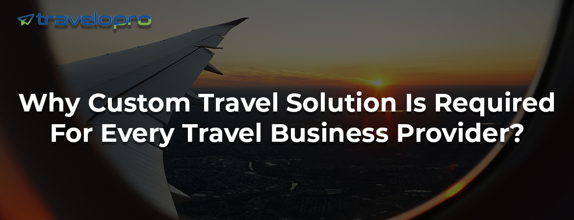 Why Custom Travel Solution Is Required For Every Travel Business Provider ?