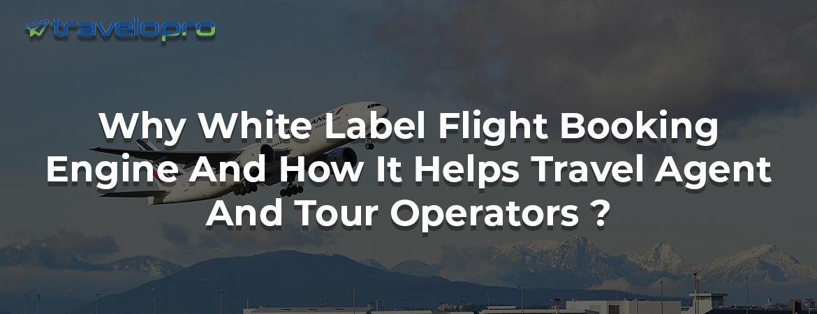 Why White Label Flight Booking Engine And How It Helps Travel Agent And Tour Operators ?